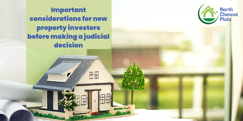 Important considerations for new property investors before making a judicial decision